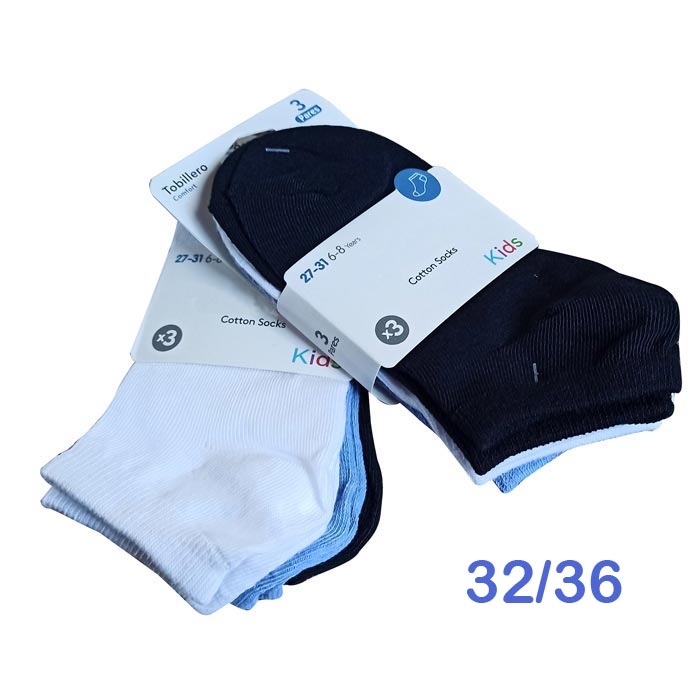 Grossiste Socquette invisible unies 32-36