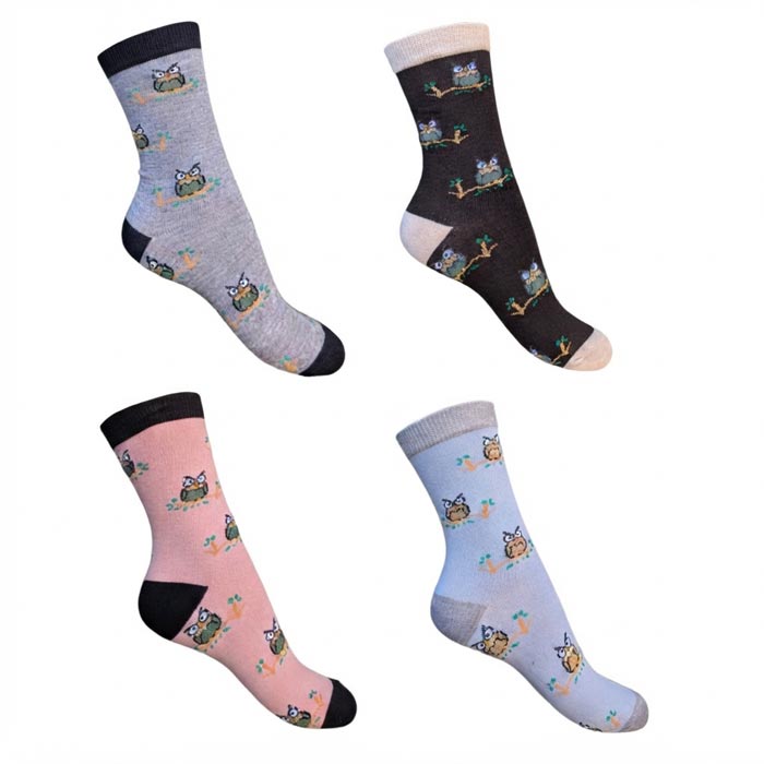 Grossiste Chaussettes femme motifs 