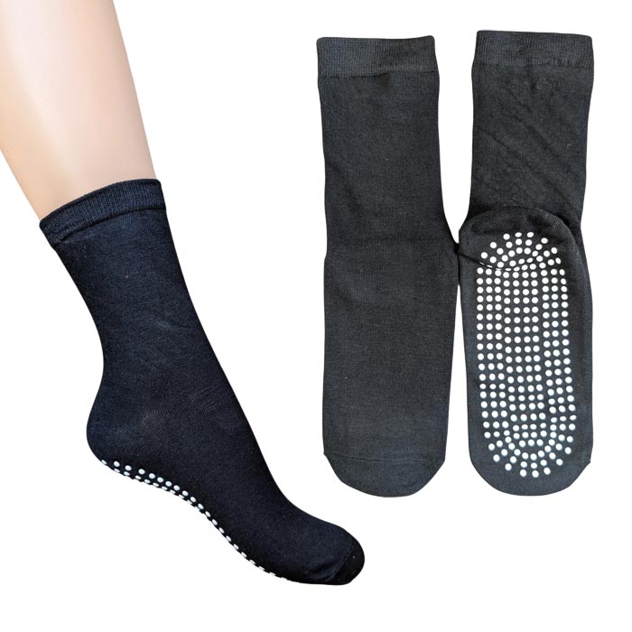 Grossiste chaussettes antidérapantes, semelle en silicone