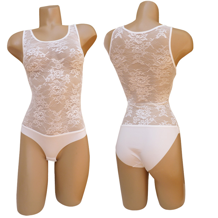 Grossiste Body fleurs résille