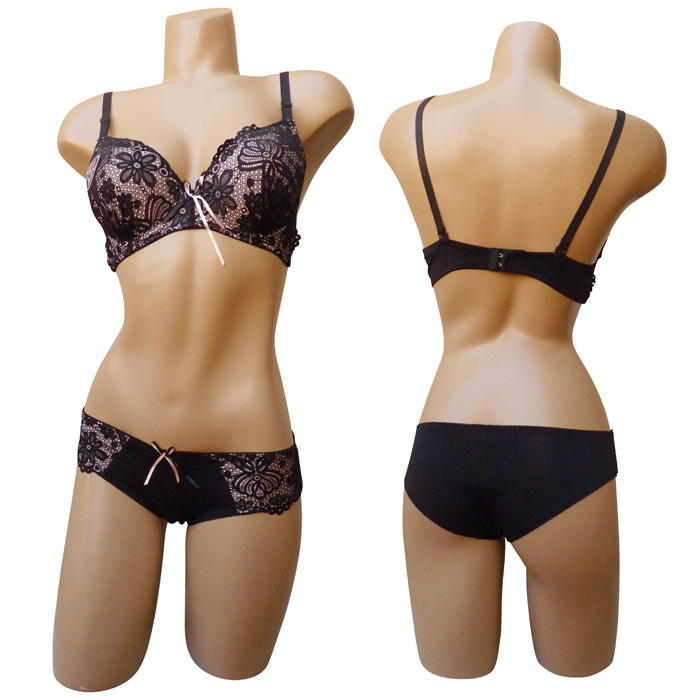 Grossiste <!--Lingerie soutien-gorge-->Ensemble soutien gorge avec slip
