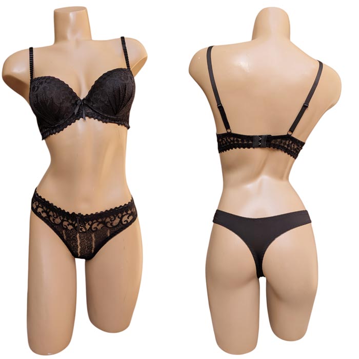 Grossiste Ensemble soutien gorge avec Tanga, bonnet B