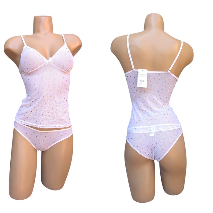 Grossiste Ensemble caraco voile stretch