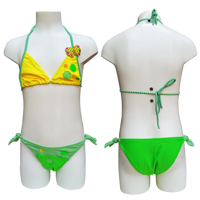 Grossiste Maillot de bain fille 2 pièces papillons