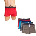 Grossiste Lot de Boxers de bain homme, doublé d\'un fin filet intérieur (en forme de slip).